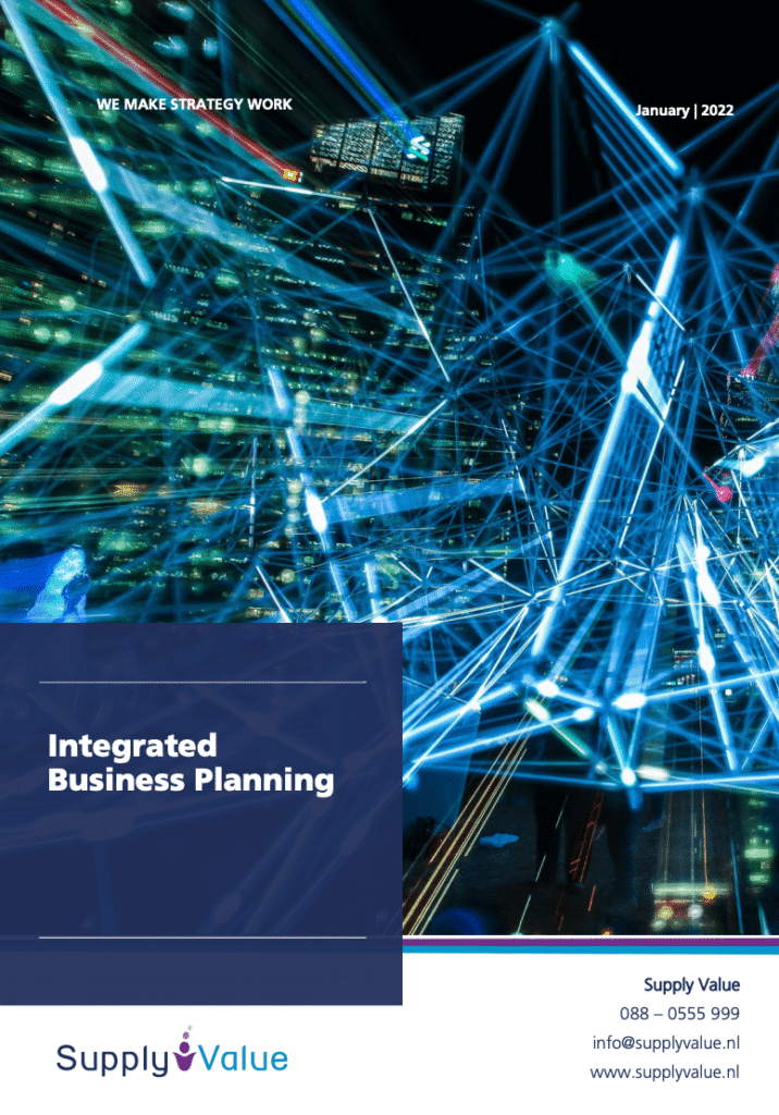 Whitepaper: Integrated Business Planning, Supply Value