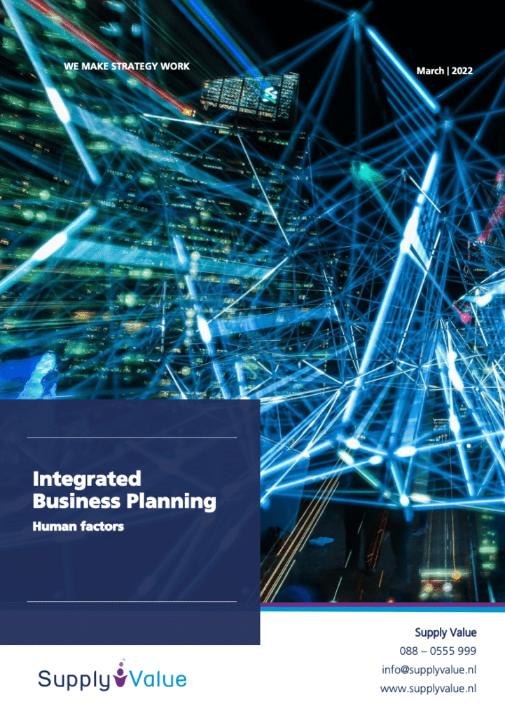 Whitepaper: Human Factors in IBP, Supply Value