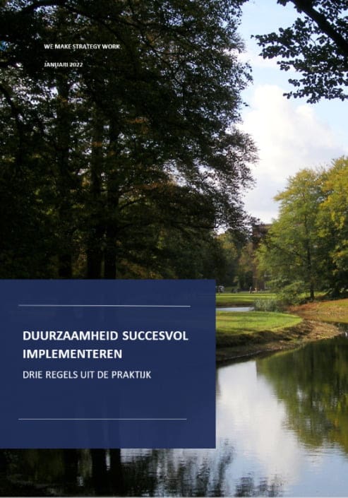 Whitepaper: Successfully Implementing Sustainability
