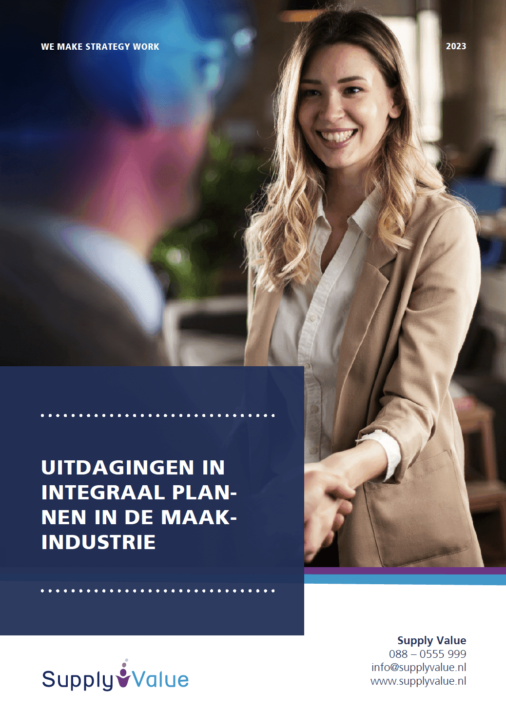 Whitepaper: Integrated Business Planning in the Manufacturing Industry, Supply Value