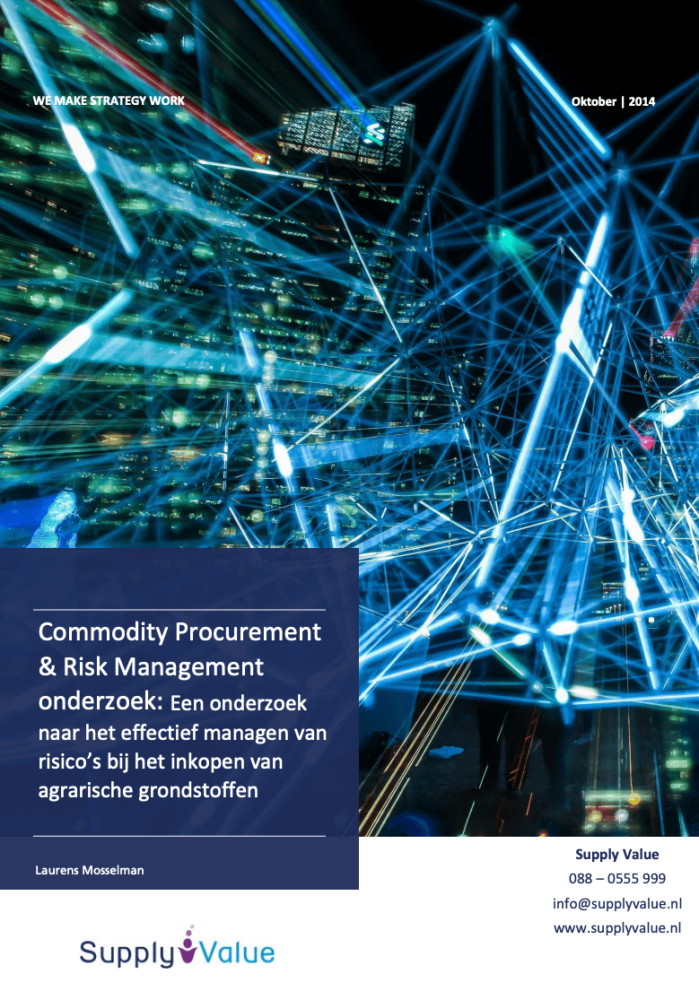 Download: Commodity procurement & risk management , Supply Value