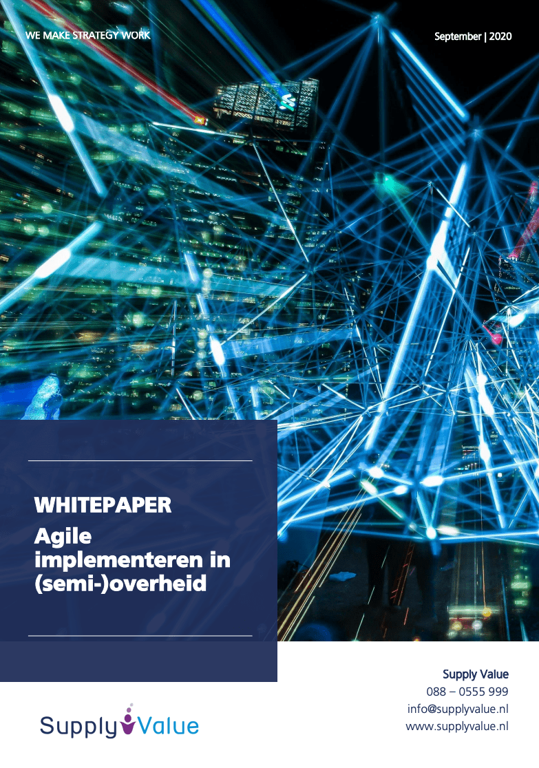 Whitepaper: Implementing agile in (semi-)government, Supply Value