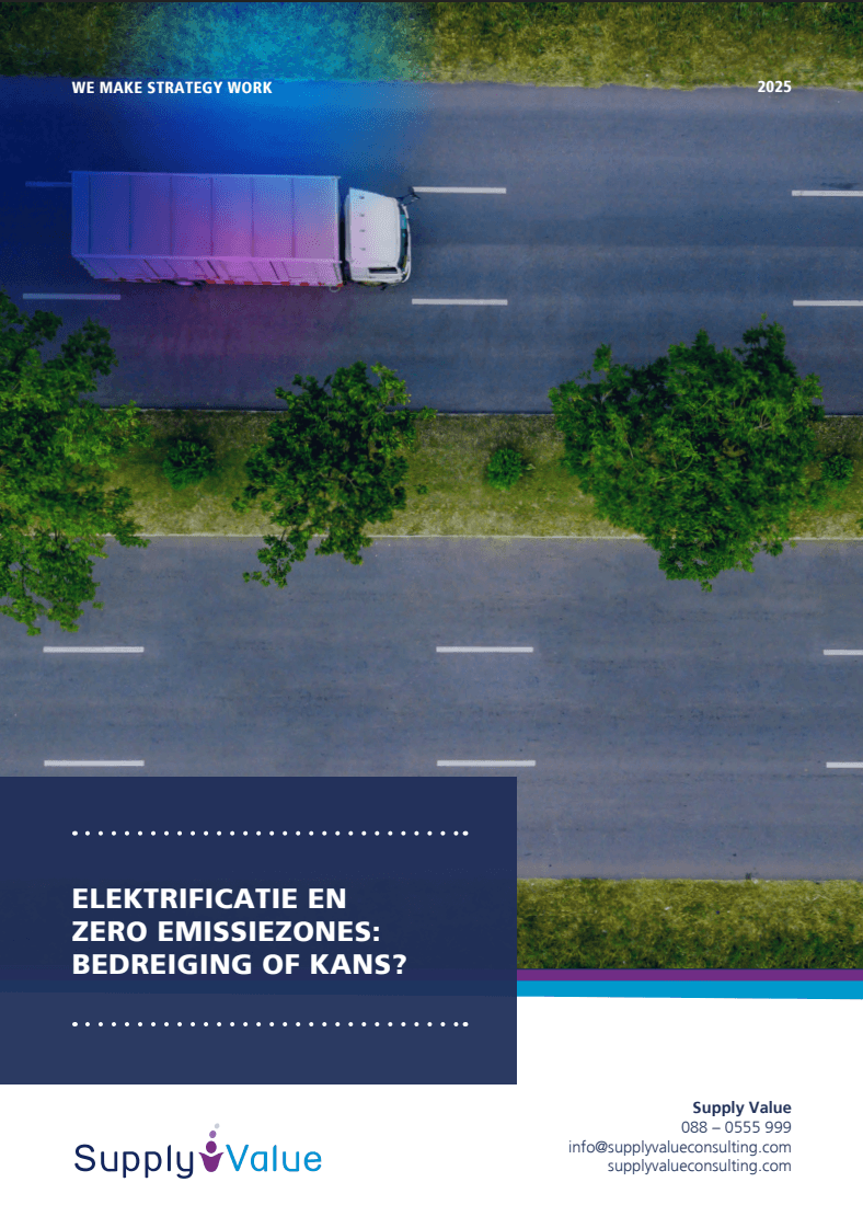 Whitepaper: Elektrificati en zero emissiezones: Bedreiging of Kans, Supply Value